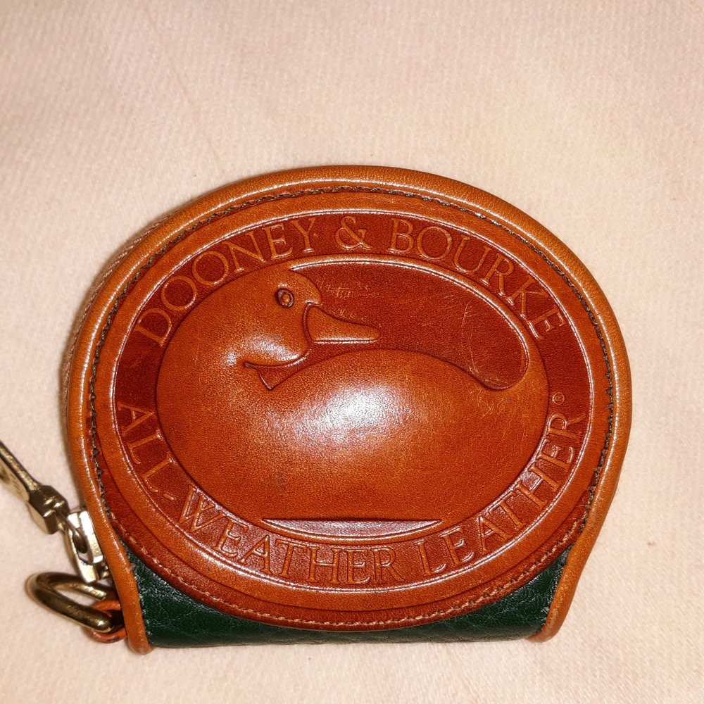 Vintage Dooney & Bourke Big Duck Coin Purse